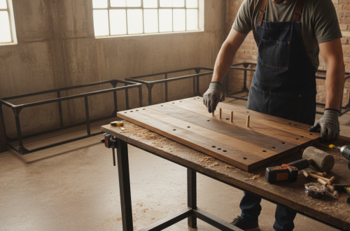 apprenez à construire un meuble tv au style industriel grâce à notre guide diy détaillé, étape par étape, pour un résultat unique et personnalisé.