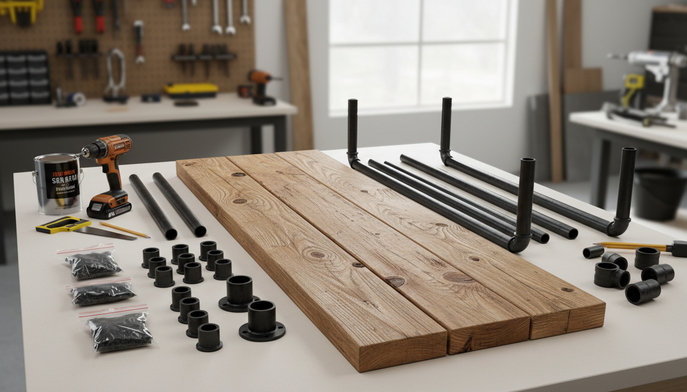 apprenez à fabriquer un meuble tv au style industriel avec notre guide diy détaillé, étape par étape, pour un projet facile et personnalisé.