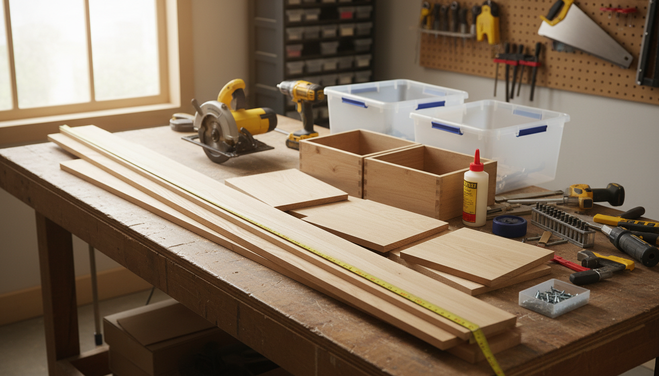 apprenez à créer un banc pratique avec des rangements intégrés grâce à notre guide diy simple et détaillé. parfait pour optimiser l'espace et ajouter une touche déco à votre intérieur.