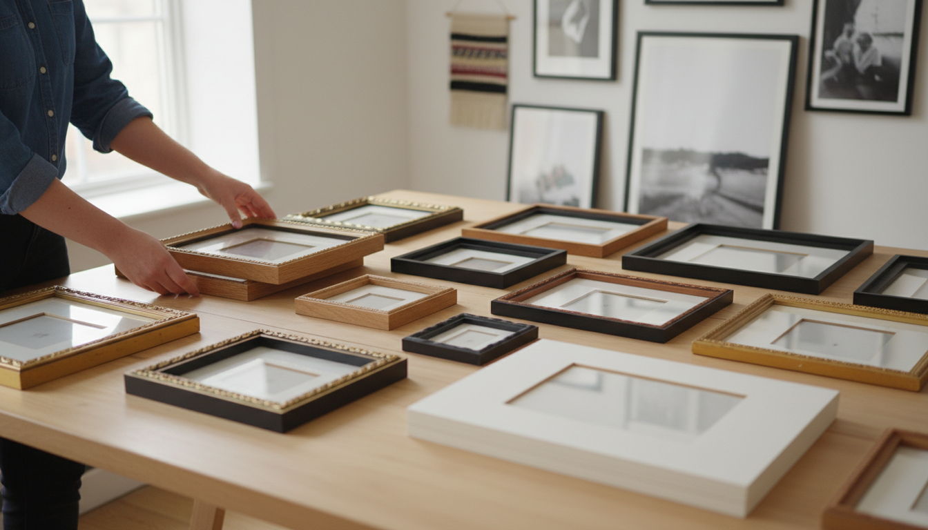 découvrez comment créer un mur de cadres harmonieux personnalisé avec notre guide diy facile et créatif. sublimez votre décoration intérieure en assemblant vos photos et œuvres préférées.