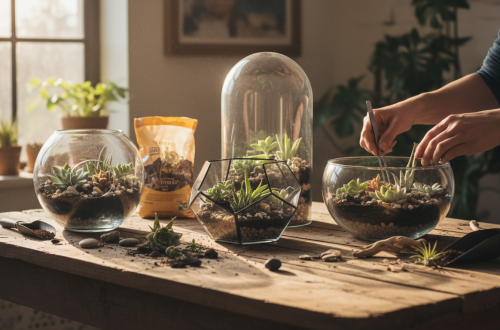 découvrez comment créer un terrarium déco maison original avec notre guide diy simple et pratique, pour apporter une touche naturelle et unique à votre intérieur.