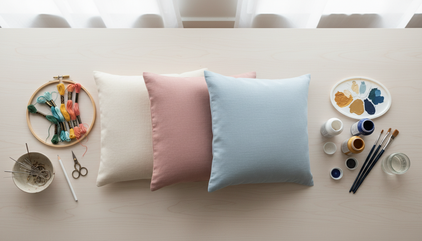 découvrez comment customiser facilement vos coussins avec des techniques de broderie et de peinture diy pour apporter une touche unique et créative à votre décoration intérieure.
