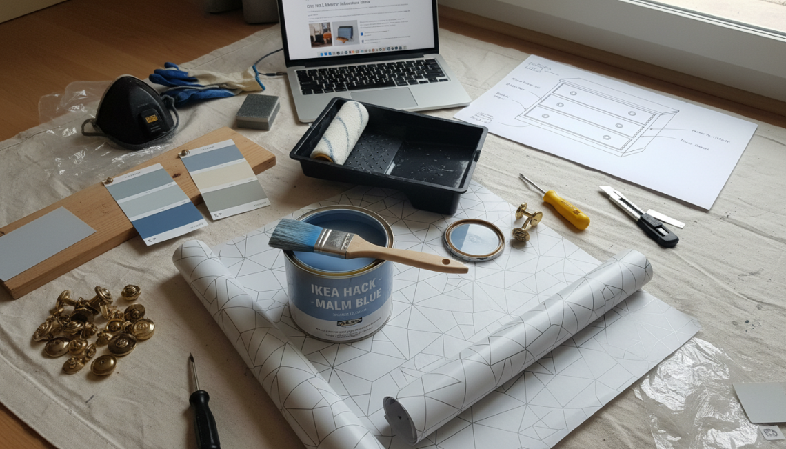 découvrez comment customiser facilement une commode ikea malm avec nos astuces diy simples et créatives pour transformer votre meuble en pièce unique.