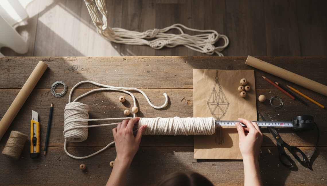 apprenez à fabriquer des suspensions macramé diy pour décorer votre intérieur avec style et créativité. tutoriel facile et original pour une décoration unique.