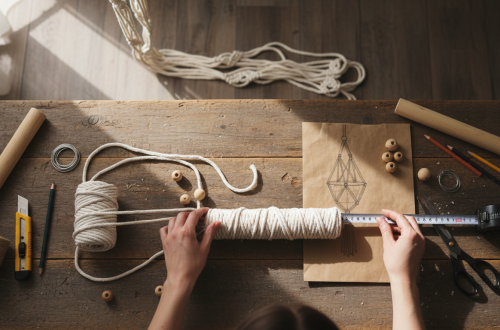 apprenez à fabriquer des suspensions macramé diy pour décorer votre intérieur avec style et créativité. tutoriel facile et original pour une décoration unique.