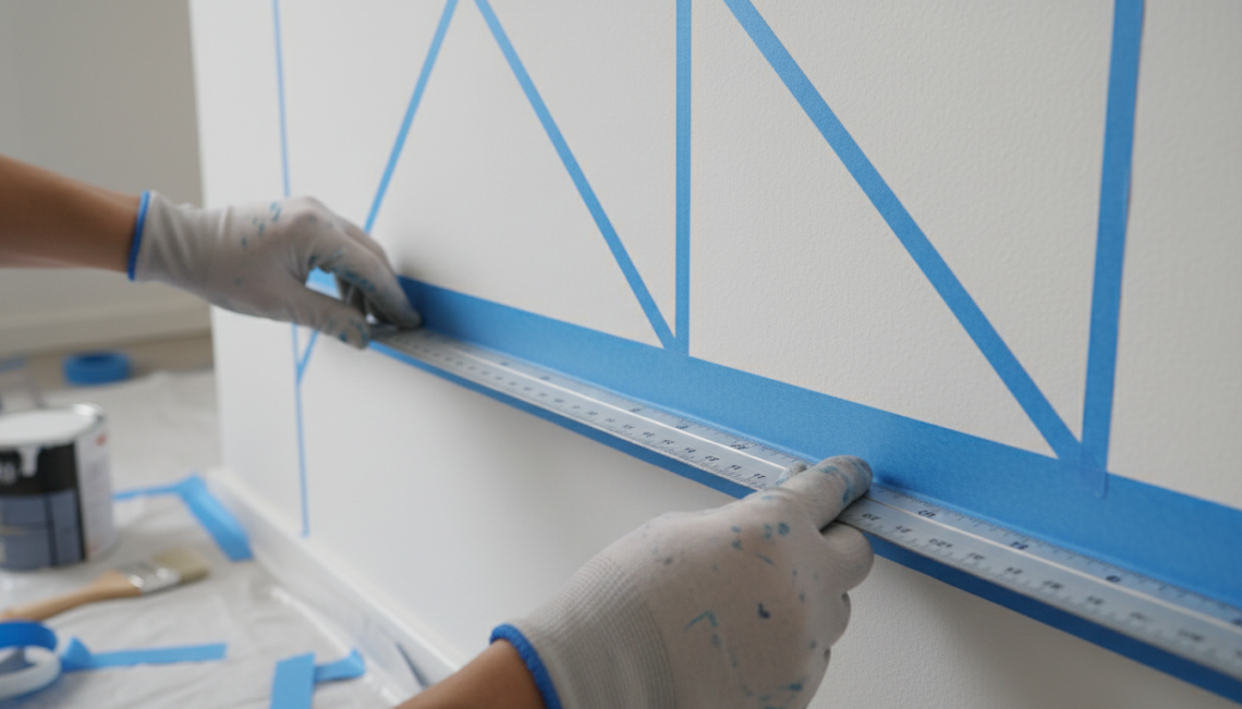 apprenez à peindre un mur géométrique grâce à ce tutoriel complet diy, étape par étape, pour transformer votre intérieur avec style et créativité.