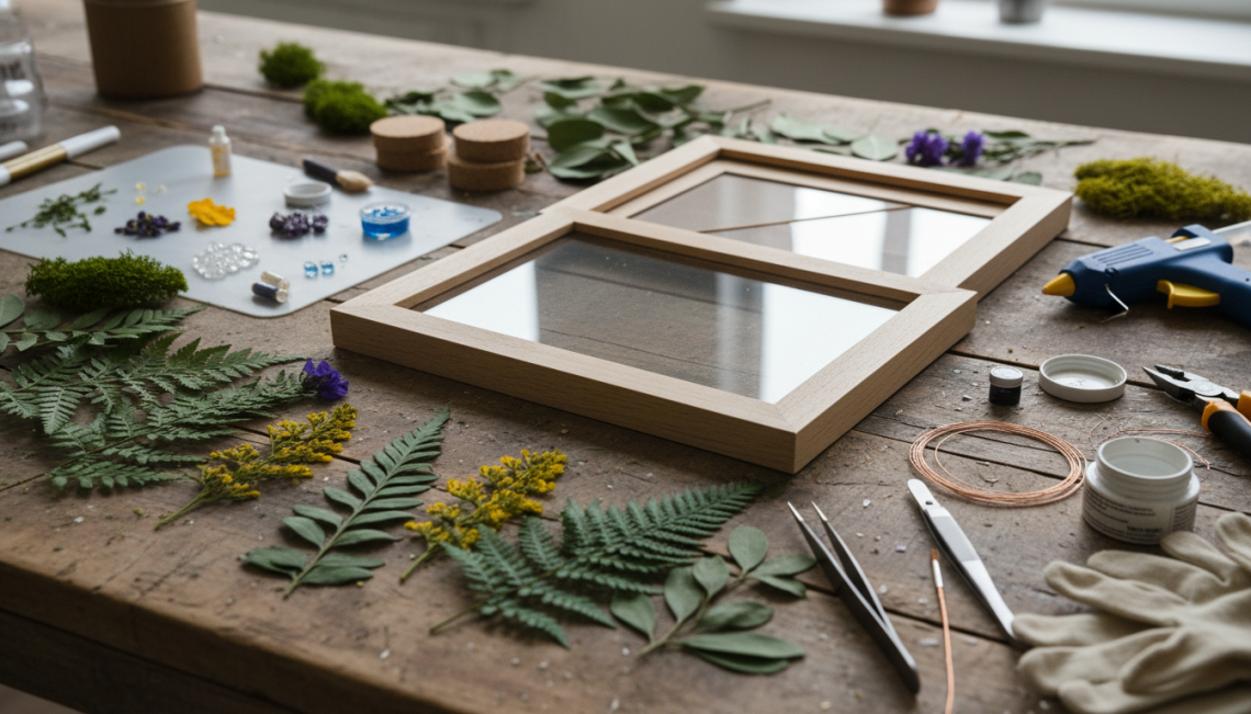 apprenez à créer un cadre végétal stabilisé naturel grâce à ce tutoriel diy simple et élégant, idéal pour décorer votre intérieur avec une touche de verdure durable.