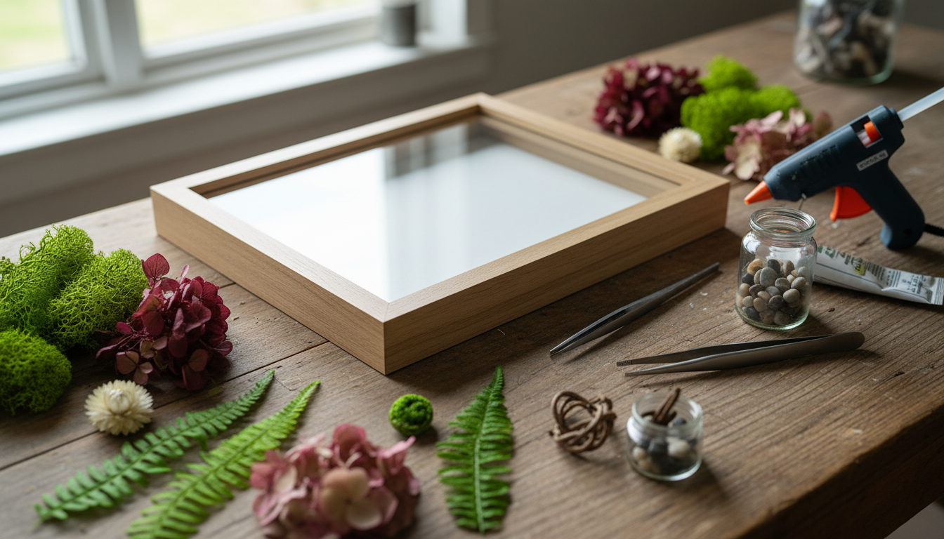 apprenez à créer un cadre végétal stabilisé naturel grâce à ce guide diy simple et écologique. décorez votre intérieur avec une touche de verdure durable.