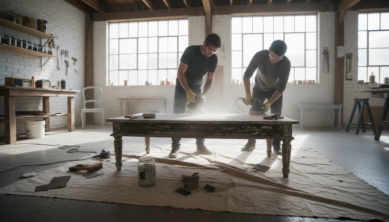 découvrez nos astuces diy pour rénover une vieille table basse en bois et lui donner une seconde vie élégante et personnalisée.