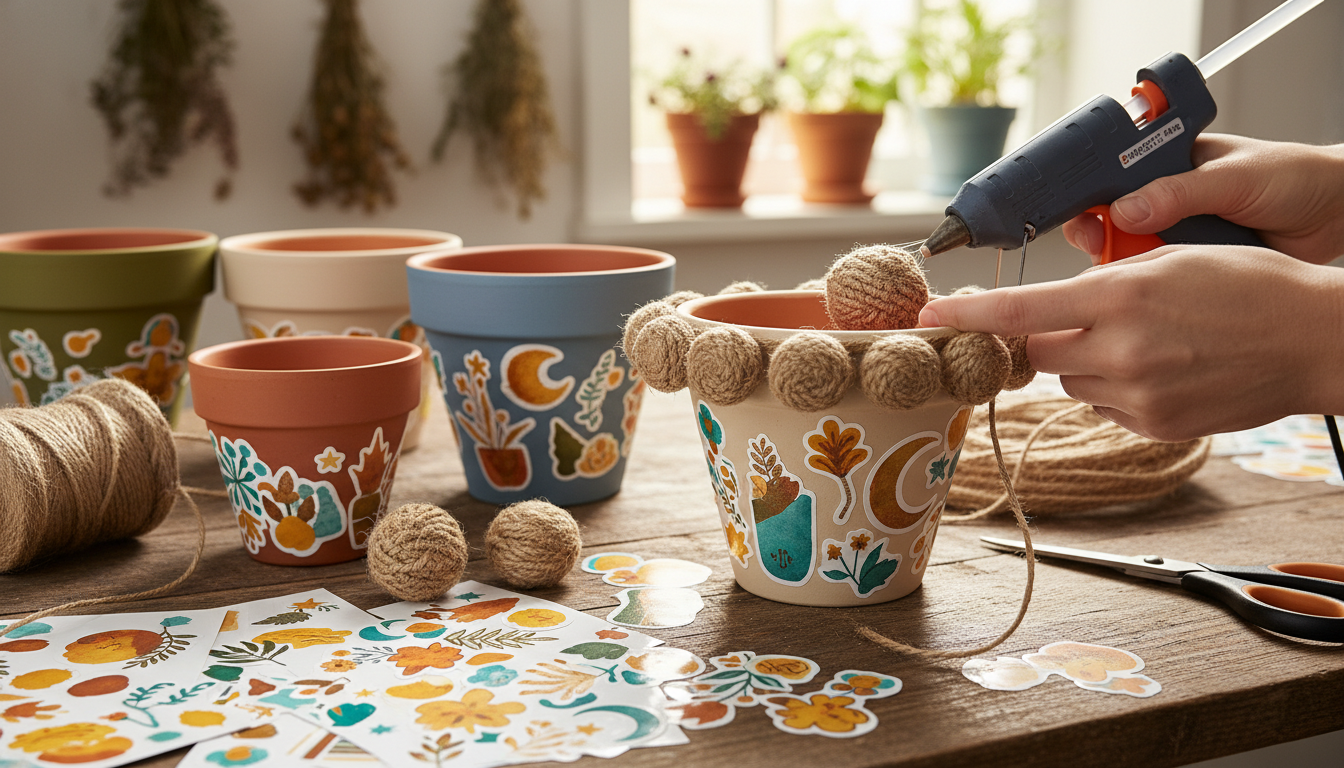 apprenez à décorer des pots de fleurs tendance avec des idées diy simples et créatives pour embellir votre intérieur et votre jardin.