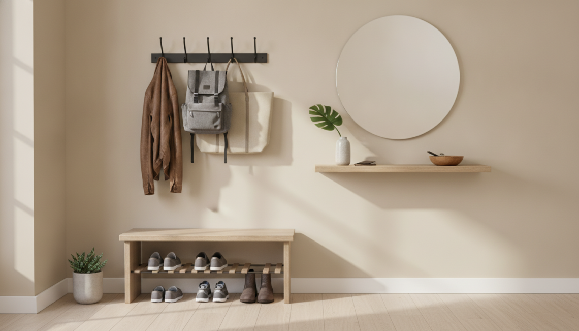 découvrez comment aménager un coin entrée fonctionnel et accueillant sans réaliser de gros travaux, avec des astuces simples et des idées pratiques pour optimiser l'espace.
