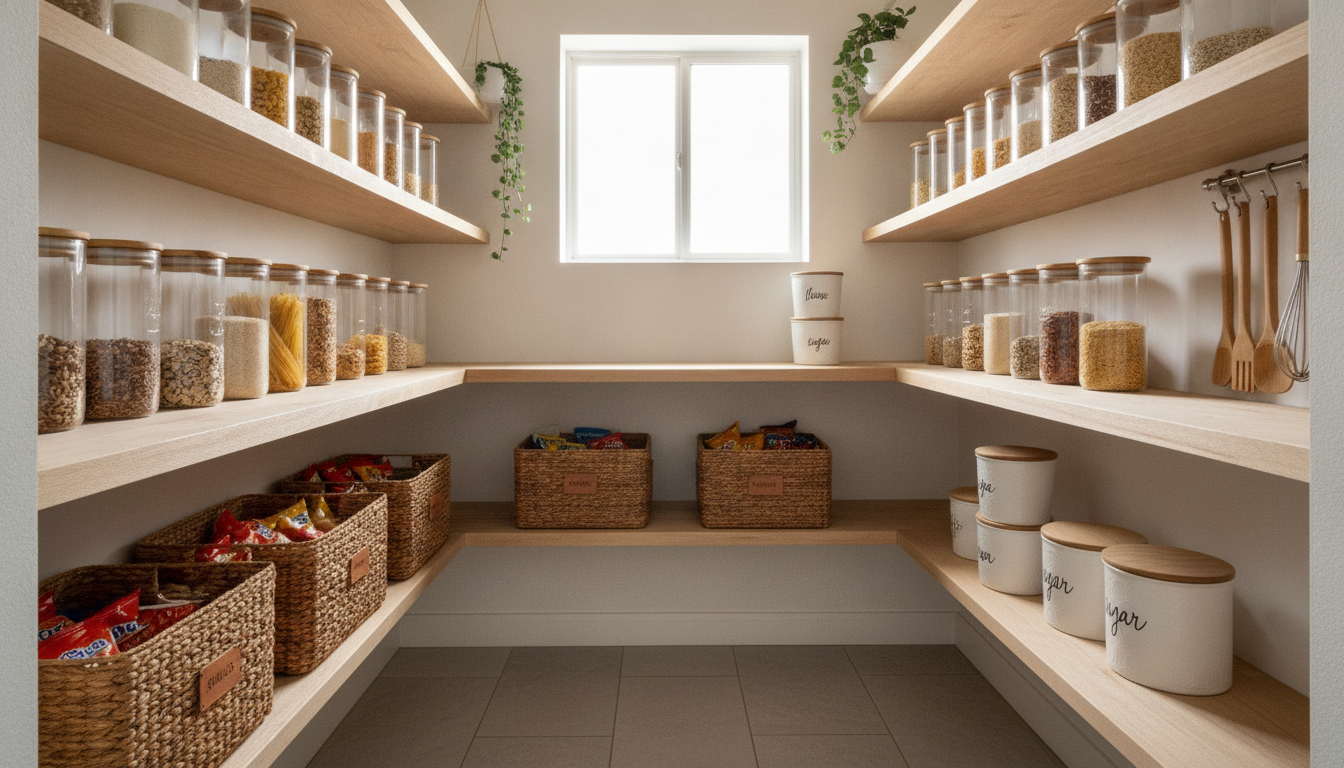 découvrez nos astuces pour aménager un petit cellier à la fois pratique et esthétique, optimisez l'espace et ajoutez une touche déco à votre rangement.