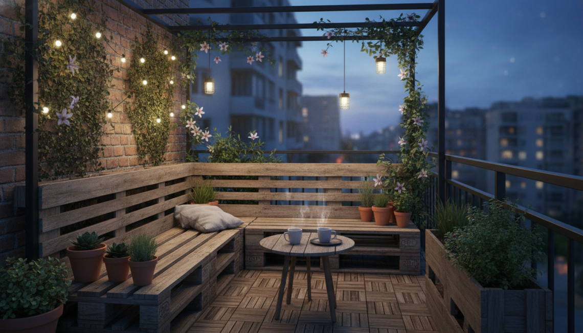 découvrez des astuces simples et économiques pour décorer votre terrasse sans dépenser beaucoup. transformez votre espace extérieur avec style et petit budget.