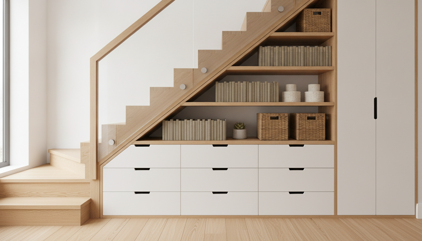 découvrez des astuces pratiques pour optimiser les rangements sous escalier et maximiser l'espace dans votre intérieur.