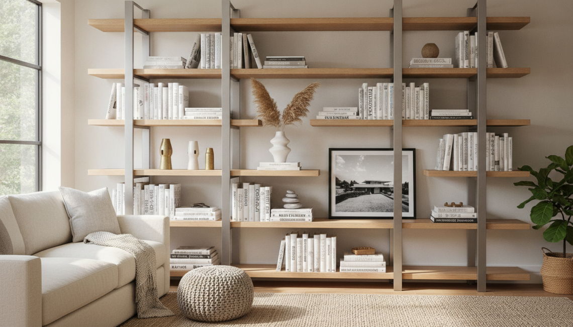 découvrez nos conseils pour décorer une bibliothèque avec élégance et style, afin d'allier fonctionnalité et esthétique dans votre intérieur.