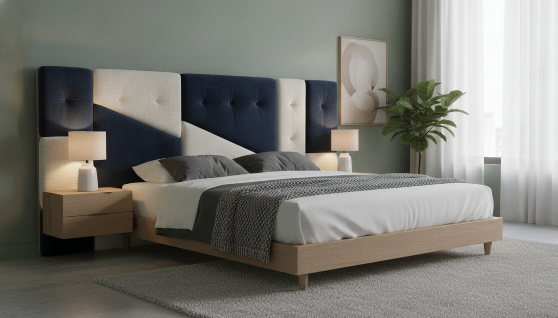 apprenez à créer une tête de lit rembourrée originale et personnalisée pour donner du style et du confort à votre chambre.