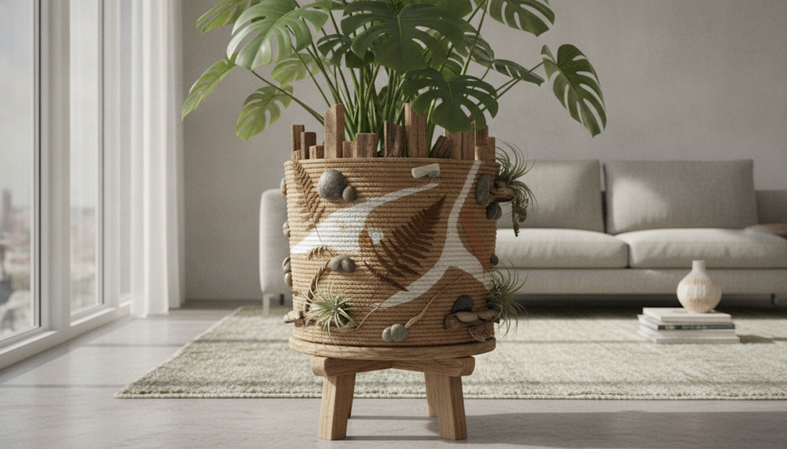 découvrez comment créer un cache-pot design et personnalisé pour vos plantes d’intérieur avec notre guide diy facile et rapide. sublimez votre décoration intérieure grâce à nos astuces créatives.