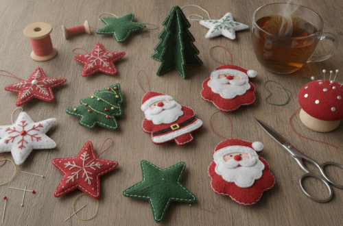 découvrez nos idées diy pour créer des décorations de noël en feutrine faciles et originales, parfaites pour embellir votre intérieur pendant les fêtes.