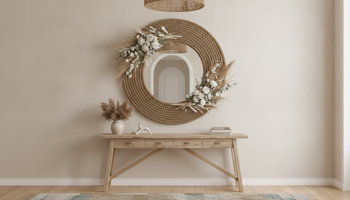 découvrez comment réaliser un miroir déco facile pour sublimer votre entrée avec élégance grâce à notre guide diy simple et rapide.