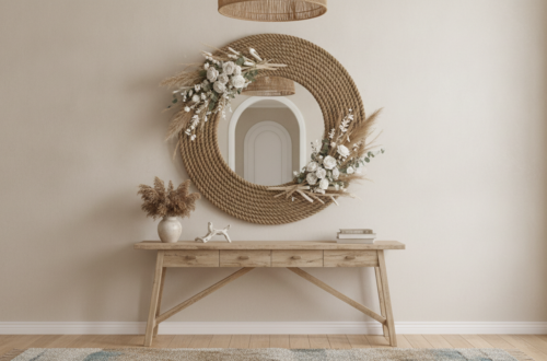 découvrez comment réaliser un miroir déco facile pour sublimer votre entrée avec élégance grâce à notre guide diy simple et rapide.
