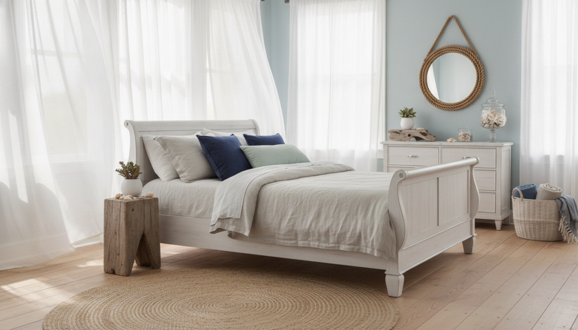 découvrez des idées déco pour une chambre esprit bord de mer, alliant fraîcheur, luminosité et éléments marins pour un intérieur apaisant et convivial.