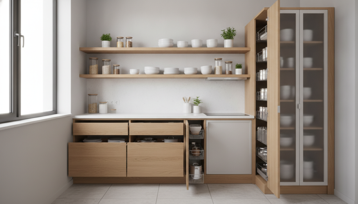 découvrez des solutions de rangement pour cuisine astucieuses et gain de place, conçues pour optimiser votre espace et faciliter votre organisation au quotidien.