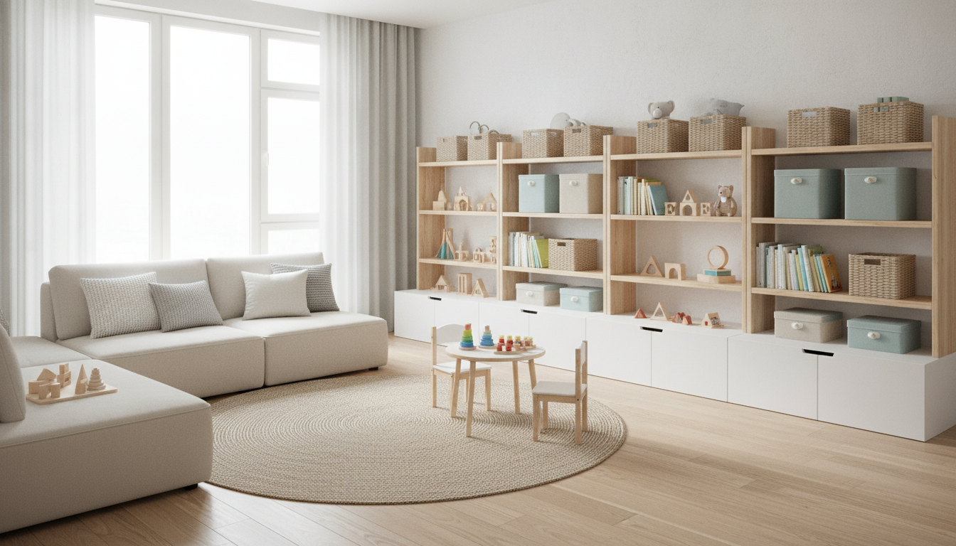découvrez comment ranger les jouets tout en gardant une décoration élégante et harmonieuse dans votre intérieur.